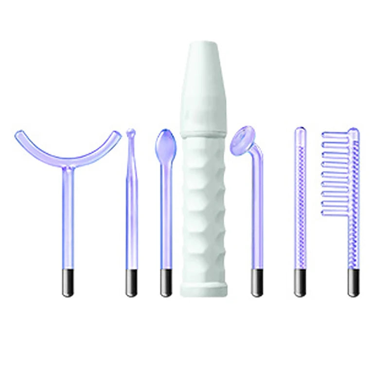 Professional High Frequency Facial Machine Electrotherapy Wand Glass Neon Argon Wands Remove wrinkles Inflammation Acne Skin