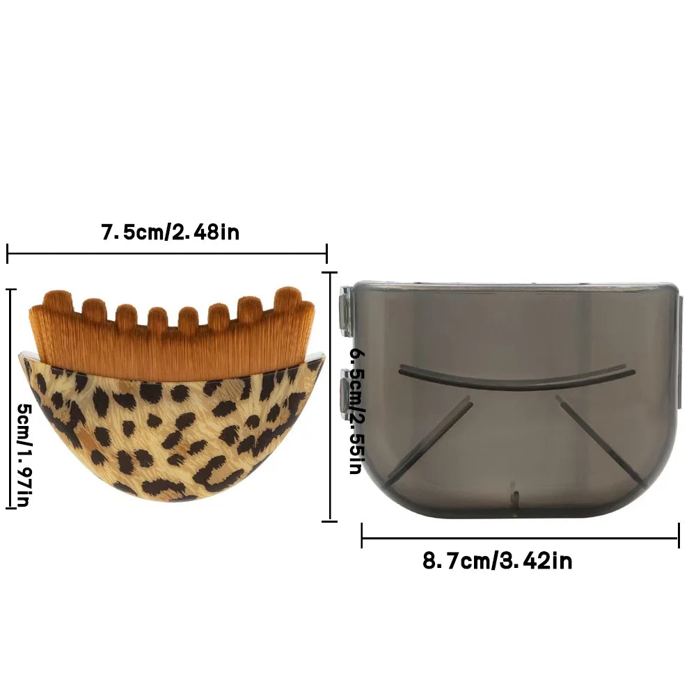 New Lymphatic Contour Care Facial Massage Brush with Storage Box for Facial Stimulating And Contouring