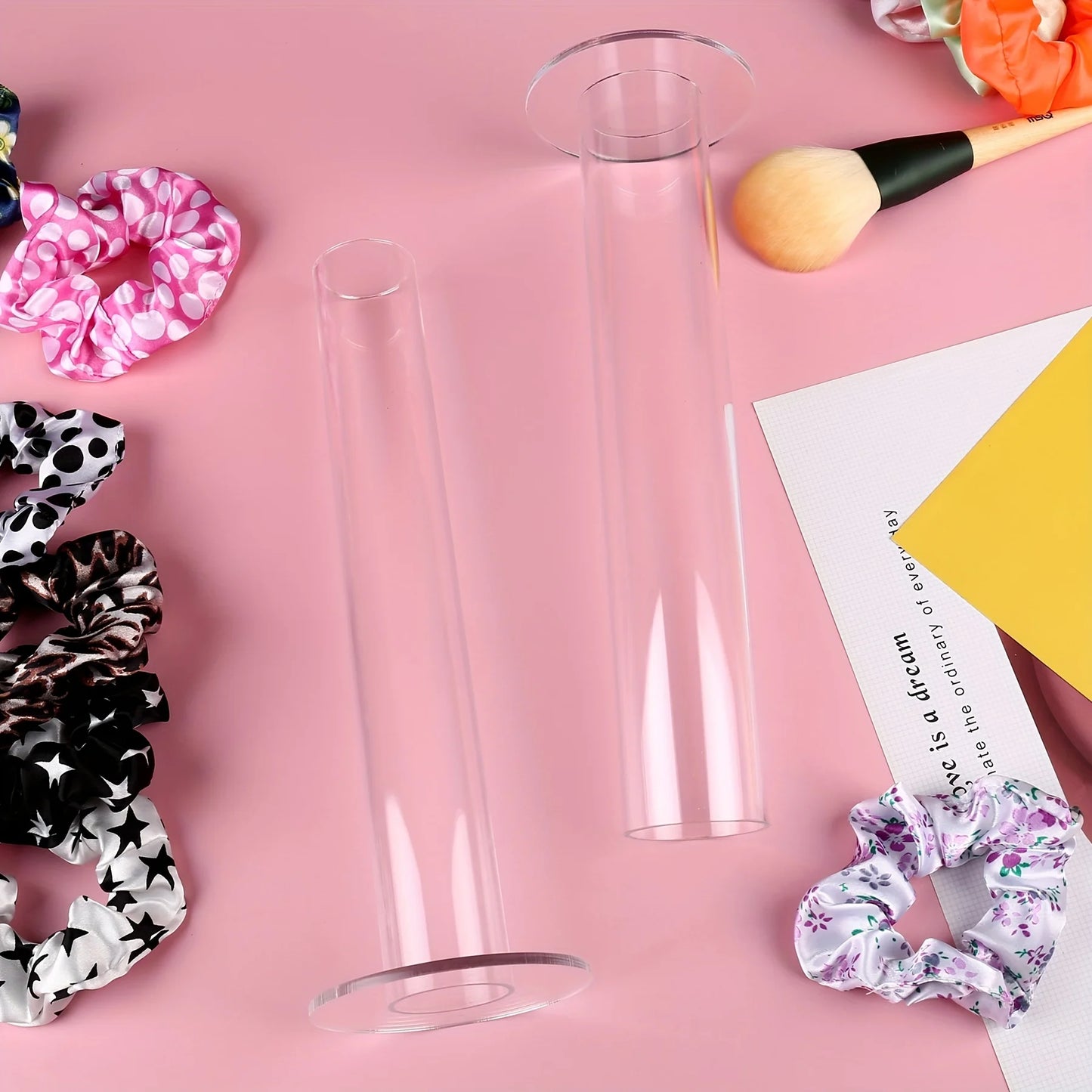 Hair Scrunchies Organizer Scrunchie Holder - Hair Ties Organizer 11 In/ 28cm Hair Scrunchies Holder