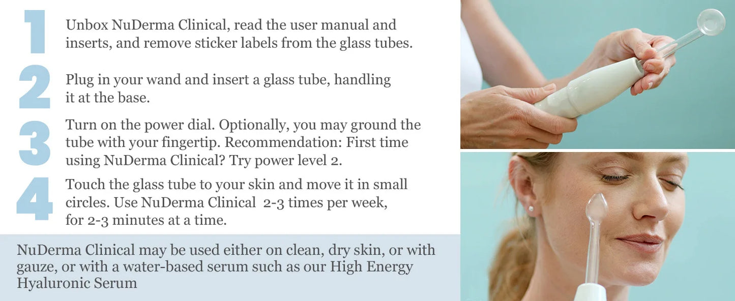 Professional High Frequency Facial Machine Electrotherapy Wand Glass Neon Argon Wands Remove wrinkles Inflammation Acne Skin