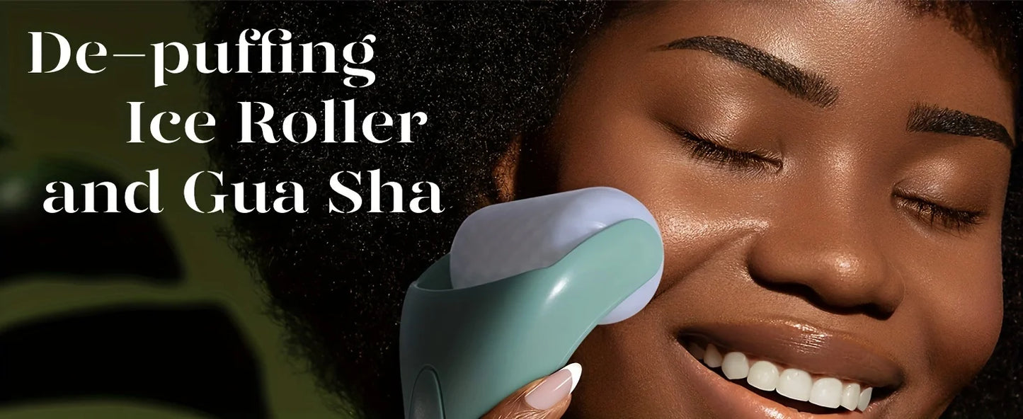 Large Ice Roller/Massager Facial Cooling Beauty Tool,Ice Roller for Face And Eye, Athome Spa,Skincare Routine,Handheld Massager