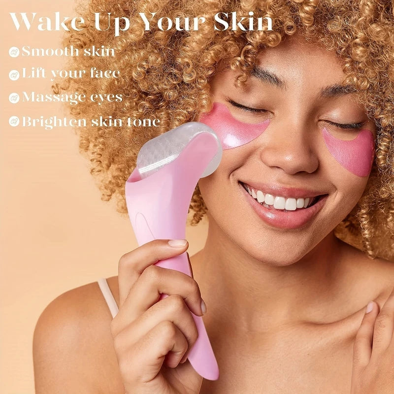 Large Ice Roller/Massager Facial Cooling Beauty Tool,Ice Roller for Face And Eye, Athome Spa,Skincare Routine,Handheld Massager