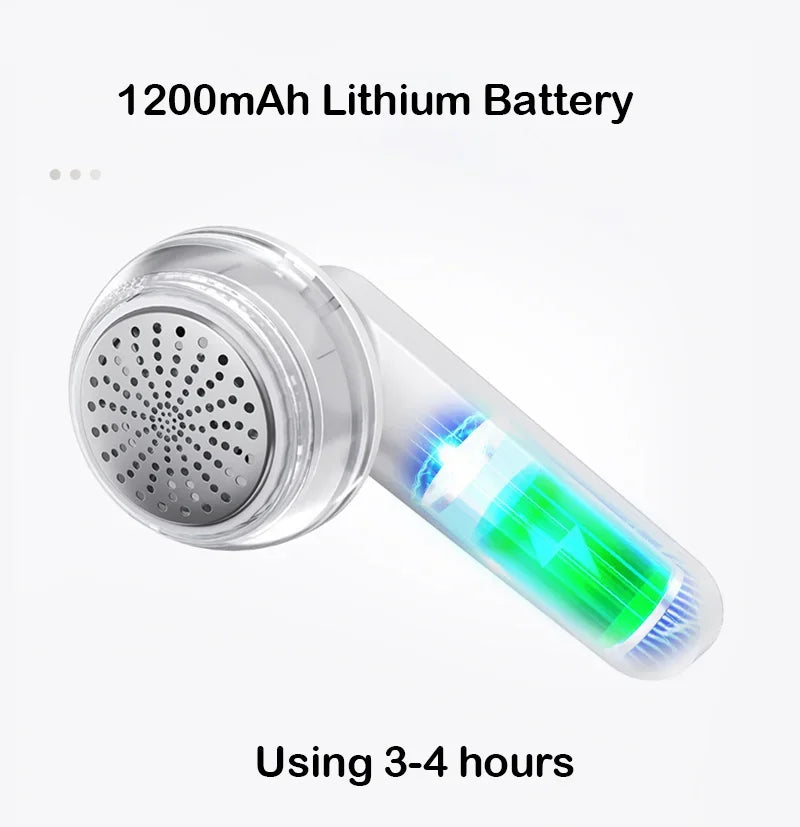 Electric Hairball Trimmer Clothes Automatic Hairball Removal Shaving Six Knife Heads Usb Charging Home Portable Home Lint Remove