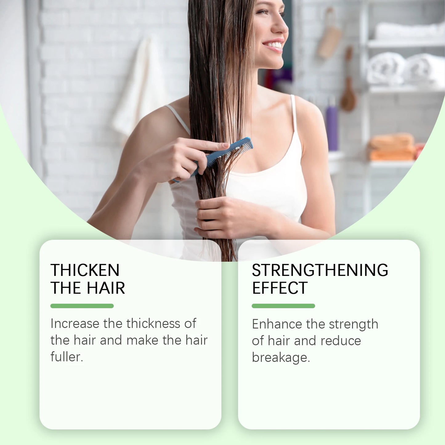 Organic Rosemary Hair Growth Shampoo Thickening Hydrolyzed Keratin Dry Frizzy Damaged Repair Moisturizing Scalp Cleaning Shampoo